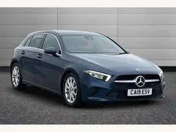 Blue Used 2019 Mercedes A180 Hatchback | £17,795 (Fair price)