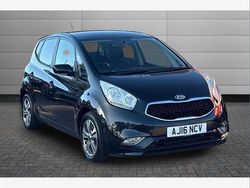 Black Used 2016 Kia Venga 3 Hatchback | £6,490 (Fair price)