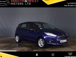 Blue Used 2015 Ford Fiesta Zetec Hatchback | £5,425 (Good price)