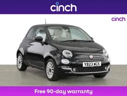Black Used 2023 Fiat 500 Hatchback | £11,399 (Fair price)