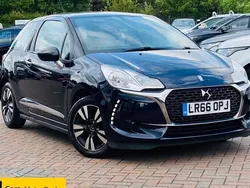 Blue Used 2016 DS Automobiles DS3 Chic Hatchback | £3,899 (Fair price)