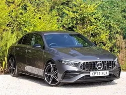 Grey Used 2024 Mercedes A35 AMG Executive Sedan | £37,998 (Expensive)