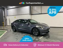 Grey Used 2021 Tesla Model 3 Long Range AWD Sedan | £17,776 (Fair price)