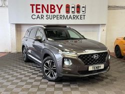 Grey Used 2020 Hyundai Santa Fe Premium SE SUV | £20,795 (Fair price)