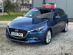 Blue Used 2016 Mazda 3 Inclusive Hatchback | £8,499 (Fair price)