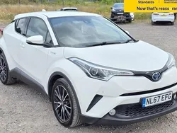 White Used 2017 Toyota C-HR SUV | £12,780 (Fair price)