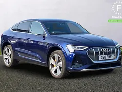Blue Used 2020 Audi e-tron Sportback S-Line SUV | £23,199 (Good price)