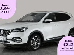 White Used 2022 MG HS Exclusive SUV | £17,459 (Fair price)
