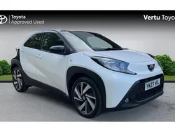 White Used 2023 Toyota Aygo Hatchback | £15,862 (Fair price)