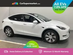White Used 2023 Tesla Model Y SUV | £24,497 (Fair price)