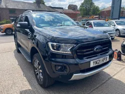 Black Used 2021 Ford Ranger Wildtrack Pickup | £16,995 (Good price)