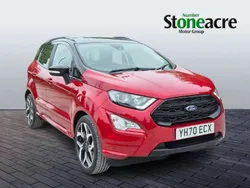 Red Used 2020 Ford Ecosport ST-Line SUV | £11,495 (Fair price)