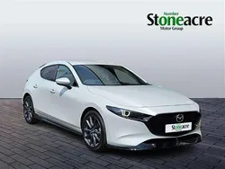 White Used 2025 Mazda 3 Takumi-Line Hatchback | £26,000