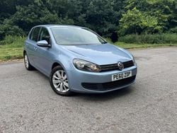 Blue Used 2010 VW Golf VI SE Hatchback | £6,995 (Expensive)