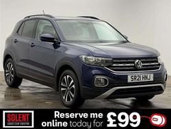 Blue Used 2021 VW T-Cross United SUV | £14,490 (Fair price)