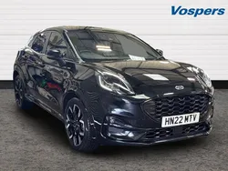 Black Used 2022 Ford Puma ST-Line X Hatchback | £16,400 (Fair price)