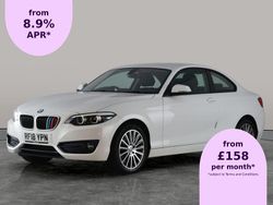 White Used 2018 BMW 218 Sport Line Coupe | £9,882 (Good price)