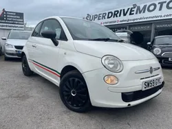 White Used 2010 Fiat 500 Pop Hatchback | £2,590 (Fair price)