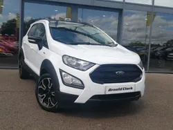White Used 2022 Ford Ecosport Active SUV | £14,798 (Fair price)