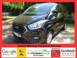Black Used 2023 Ford Transit Custom Limited Van | £20,550 (Fair price)