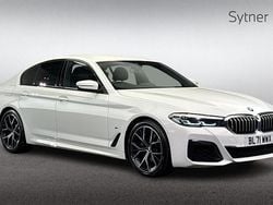 White Used 2022 BMW 520 M Sport | £24,500 (Fair price)