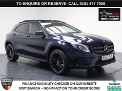 Blue Used 2017 Mercedes GLA220 AMG Line Premium Plus SUV | £13,890 (Fair price)