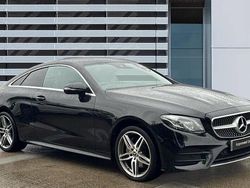Black Used 2021 Mercedes E220 AMG line Coupe | £25,381 (Fair price)