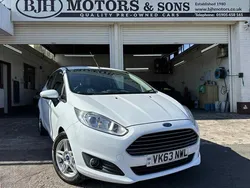 White Used 2013 Ford Fiesta Zetec Hatchback | £4,988 (A bit pricey)