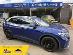 Blue Used 2021 VW ID.4 Pure SUV | £12,750 (Fair price)