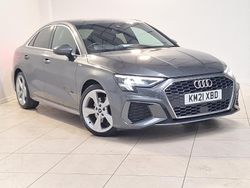 Grey Used 2021 Audi A3 S-Line Sedan | £22,998 (Fair price)