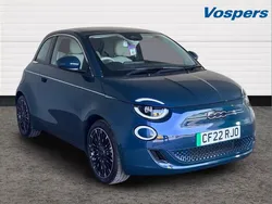 Green Used 2022 Fiat 500e La Prima Hatchback | £15,700 (Fair price)