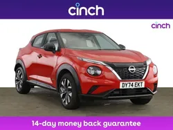 Red Used 2024 Nissan Juke Acenta Premium SUV | £19,399 (Fair price)