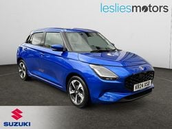 Frontier blue / super black Used 2024 Suzuki Swift Hatchback | £16,499 (Expensive)