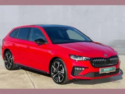 Red Used 2025 Skoda Scala Monte Carlo Hatchback | £21,950 (Fair price)