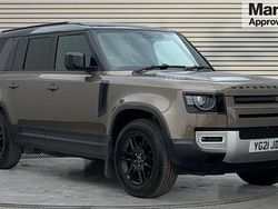 Brown Used 2021 Land Rover Defender SE SUV | £46,298 (Expensive)