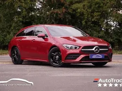 Red Used 2021 Mercedes CLA200 Shooting Brake AMG line Estate | £17,699 (Good price)