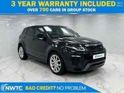 Black Used 2016 Land Rover Range Rover evoque HSE Dynamic SUV | £10,895 (Fair price)