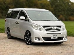Silver Used 2013 Toyota Alphard MPV | £9,995 (Fair price)