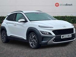 White Used 2022 Hyundai Kona Premium SUV | £15,930 (Fair price)