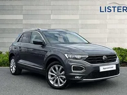 Grey Used 2021 VW T-Roc SEL SUV | £21,490 (Fair price)