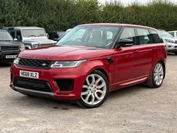 Red Used 2018 Land Rover Range Rover Sport Autobiography Dynamic SUV | £34,000 (Fair price)