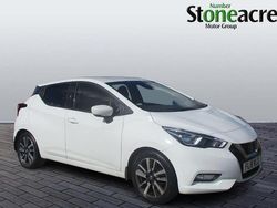 White Used 2018 Nissan Micra N-Connecta Hatchback | £8,500 (Fair price)