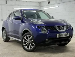 Blue Used 2018 Nissan Juke Tekna SUV | £8,345 (Good price)