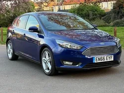 Blue Used 2016 Ford Focus Titanium Hatchback | £5,495 (Good price)