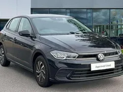 Deep black pearl Used 2024 VW Polo Life Hatchback | £17,141 (Fair price)