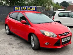 Red Used 2014 Ford Focus Zetec Hatchback | £3,100 (Good price)