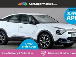 White Used 2021 Citroën e-C4 Hatchback | £11,997 (Fair price)