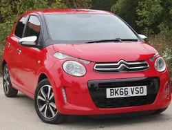 Red Used 2016 Citroën C1 Flair Hatchback | £5,495 (Fair price)