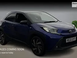 Blue Used 2022 Toyota Aygo Hatchback | £12,191 (Fair price)