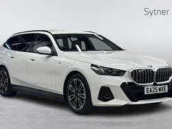 White Used 2025 BMW 530e M Sport Estate | £50,000